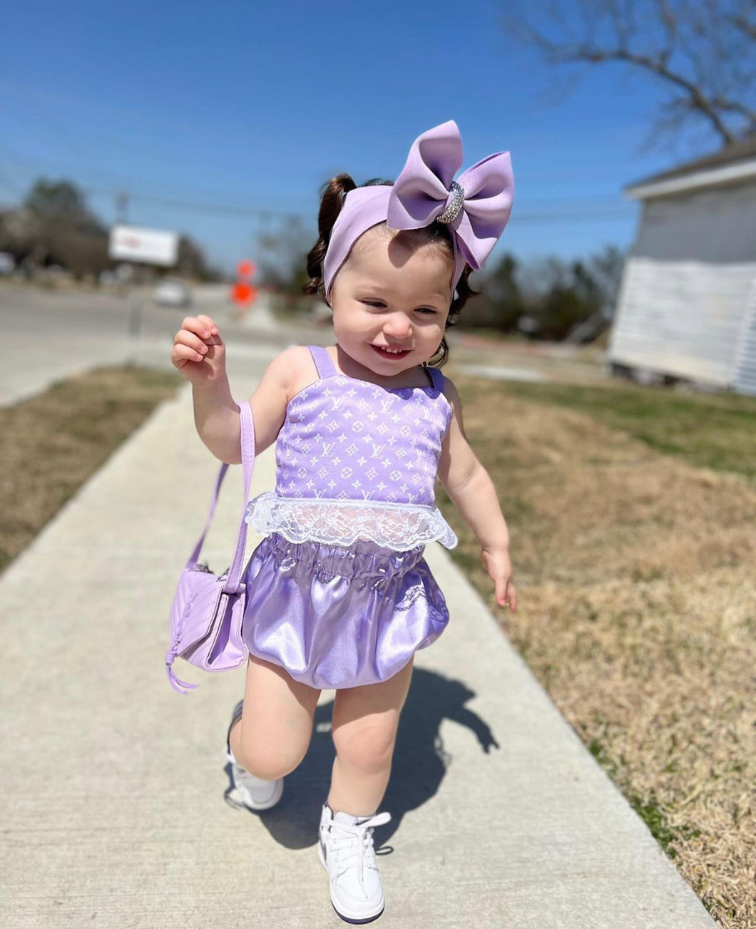 lavender lace top